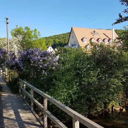 Apartment Pegnitzmuehle Mit Pegnitzinsel Vorra Esterno foto